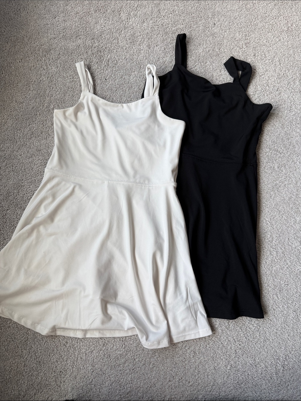 Girls Active Tank Dress with shorts